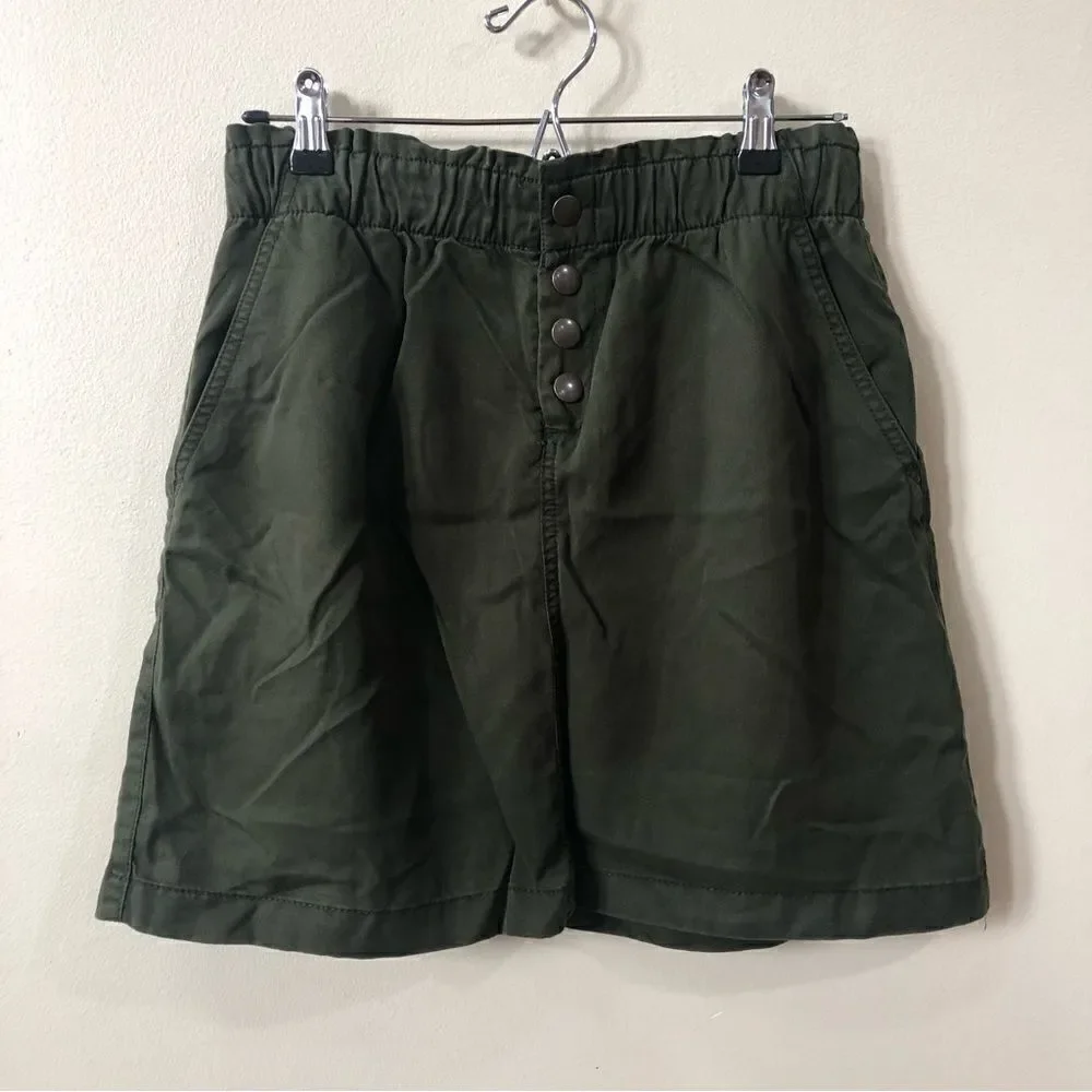 Loft Snap Paperbag Pocket Skirt